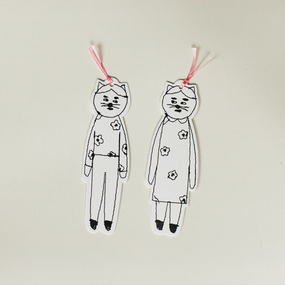 Classiky - Bookmarker - Twin Cats