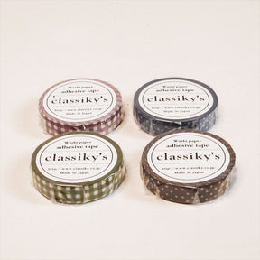 Classiky - Washi Tape - Dots (Blue Gray)
