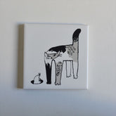 Classiky - Tiger Cat Bonbon Printed Tile 02
