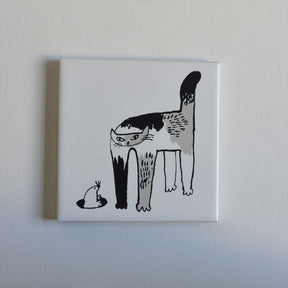 Classiky - Tiger Cat Bonbon Printed Tile 02