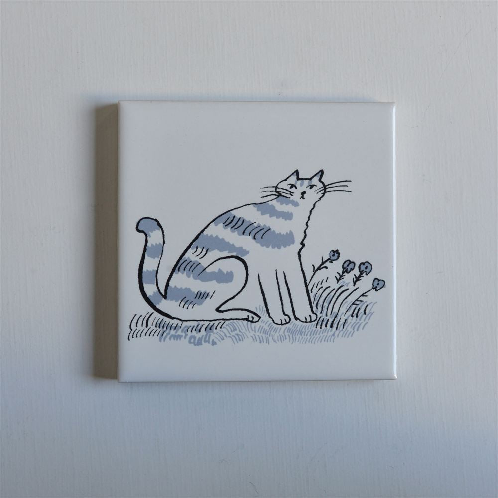 Classiky - Tiger Cat Bonbon Printed Tile 04