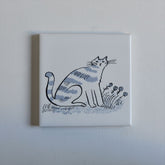 Classiky - Tiger Cat Bonbon Printed Tile 04