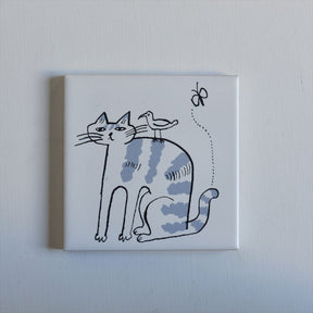 Classiky - Tiger Cat Bonbon Printed Tile 06