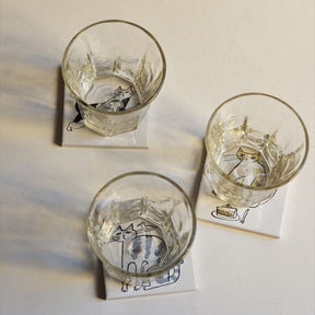 Classiky - Tiger Cat Bonbon Printed Tile 06