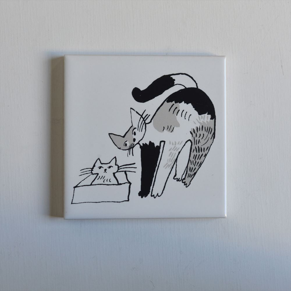 Classiky - Tiger Cat Bonbon Printed Tile 08