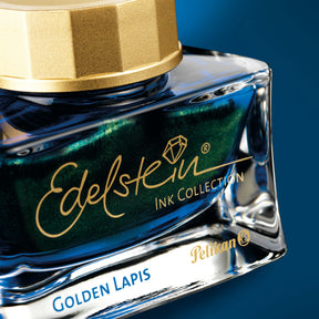 Pelikan - Fountain Pen Ink - Edelstein - Golden Lapis - Ink of the Year 2024