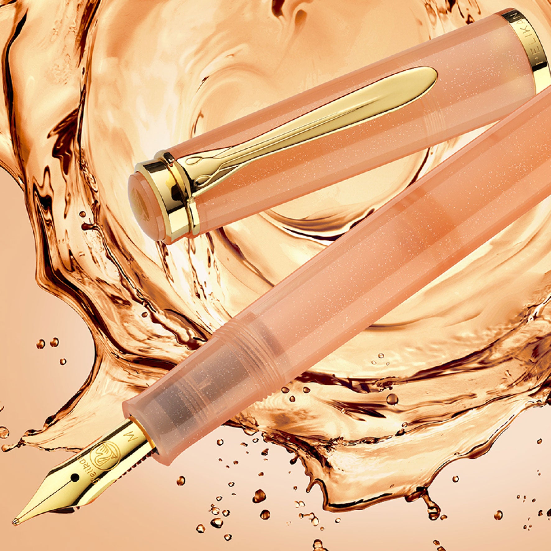 Pelikan - Fountain Pen Set - Classic M200 - Apricot Achat <Outgoing>