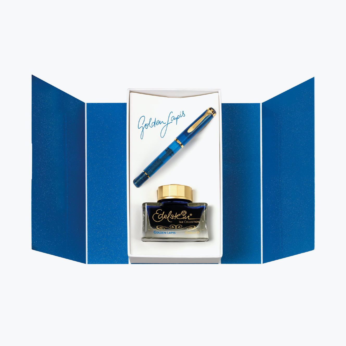 Pelikan - Fountain Pen Set - Classic M200 - Golden Lapis <Outgoing>