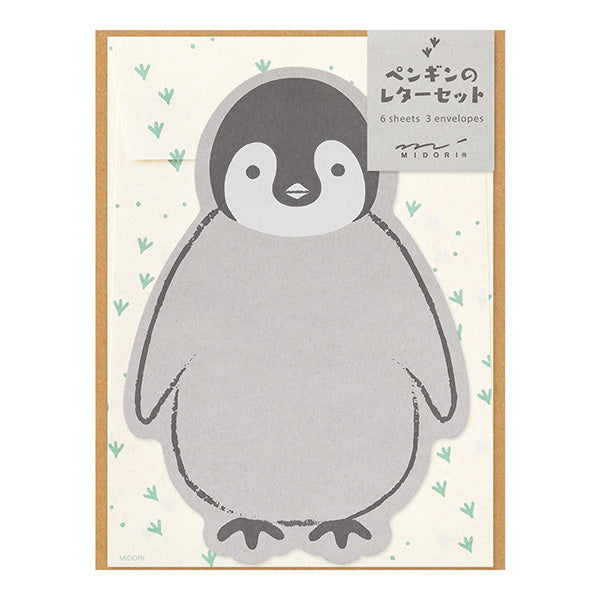 Midori - Letter Set - Penguin