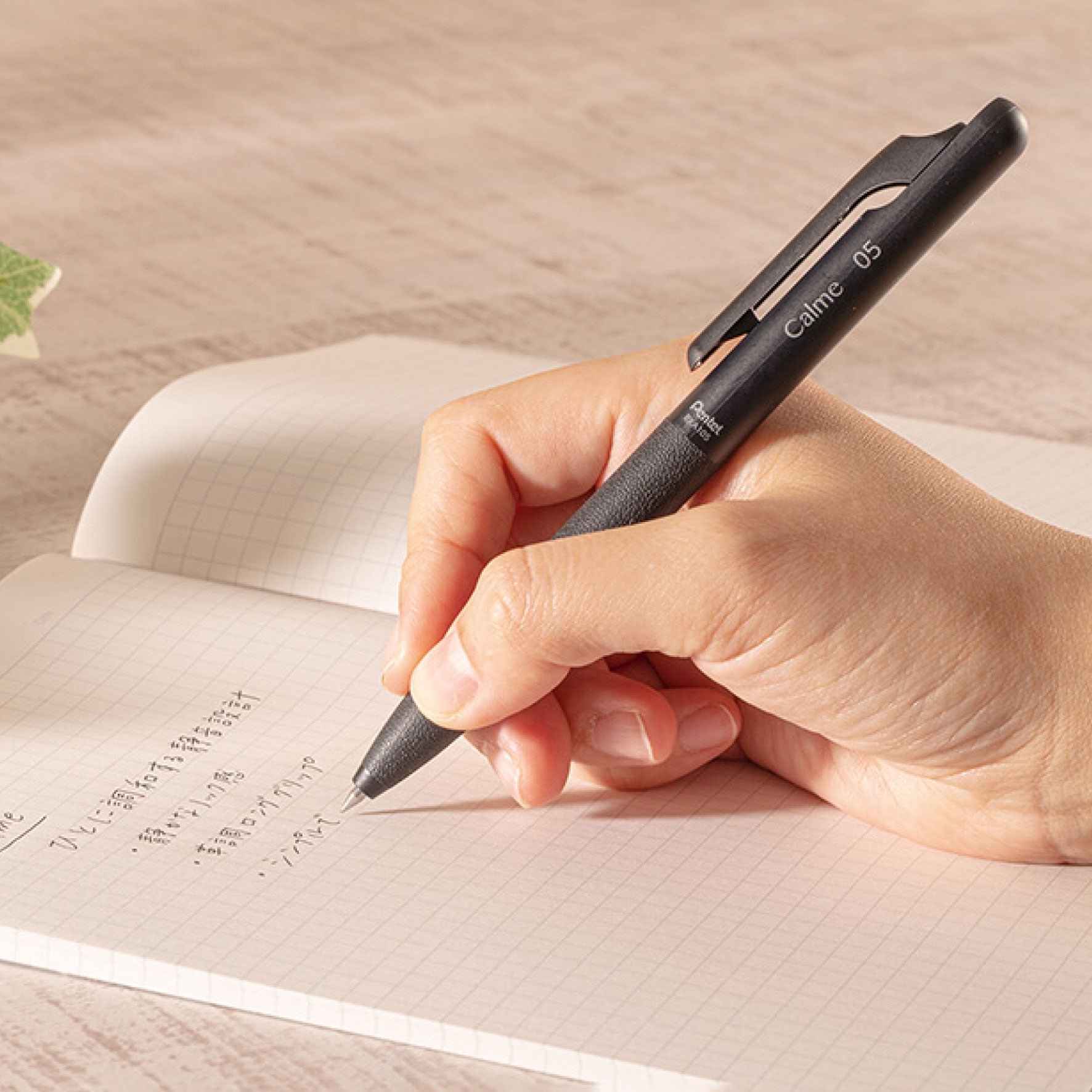 Pentel - Ballpoint Pen - Calme - Gray