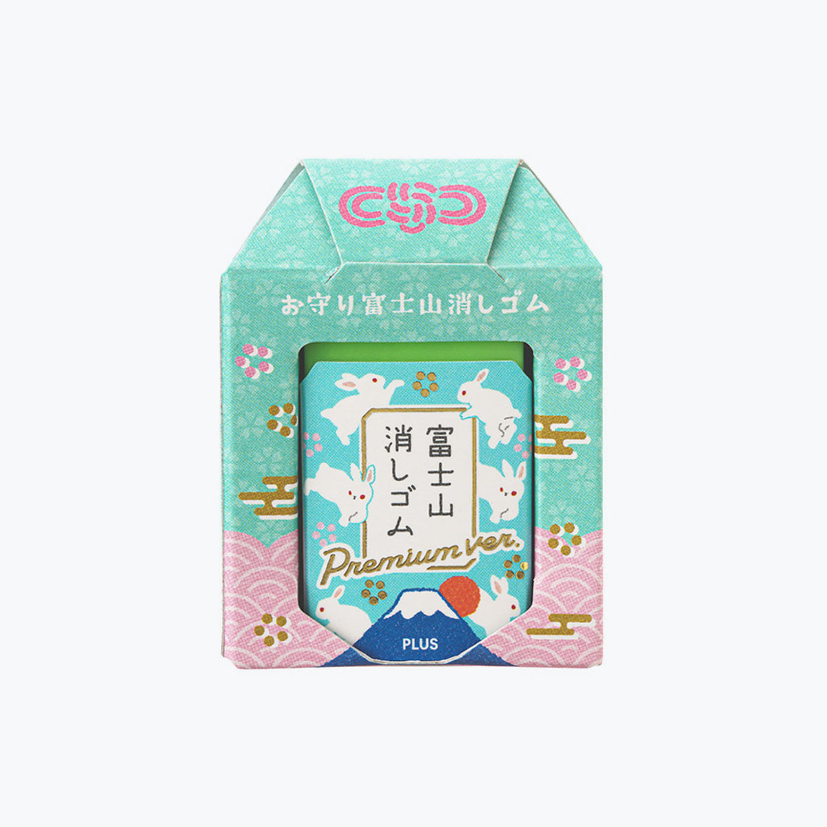 Plus - Eraser - Air-In - Mt. Fuji - Amulet - Rabbit