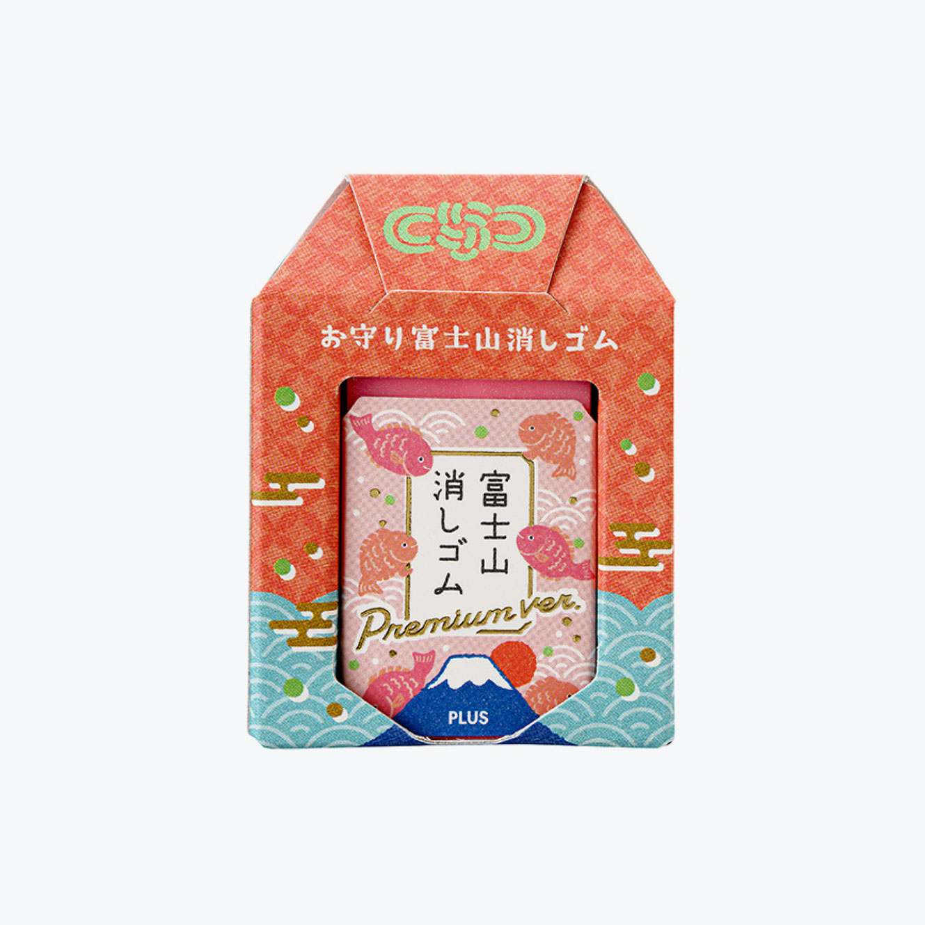 Plus - Eraser - Air-In - Mt. Fuji - Amulet - Tai