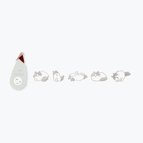 Plus - Washi Tape - Neco Rush - Ragdoll