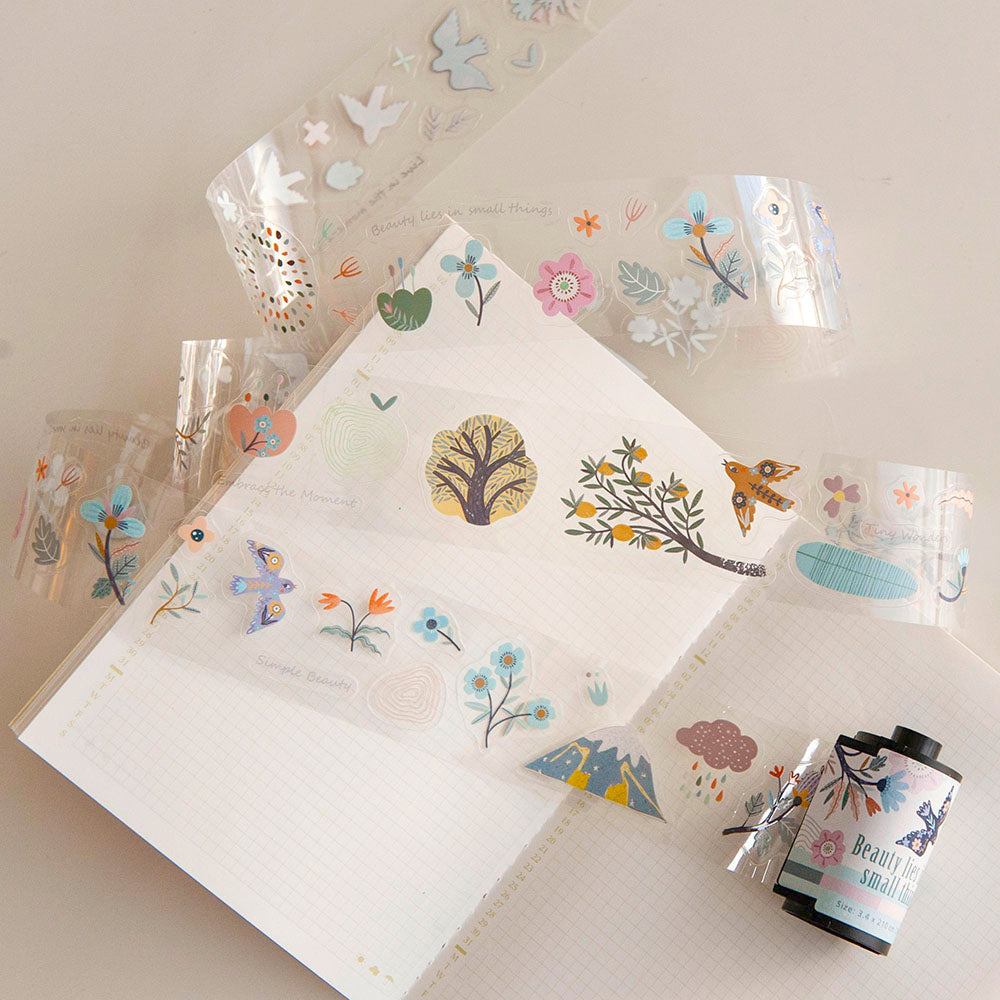 MU Lifestyle - Planner Sticker - Film Kiss Cut Roll (PET) - #06