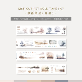 MU Lifestyle - Planner Sticker - Film Kiss Cut Roll (PET) - #07