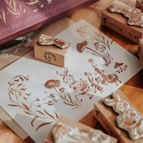 Meow Illustration - Stamp - Once Upon A Time
