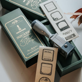 Meow Illustration - Crystal Date Stamp Set - Little Mailbox