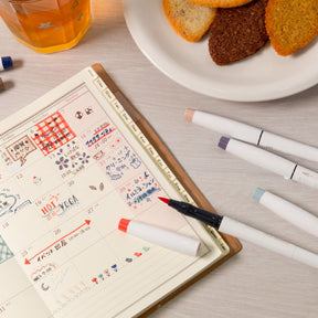 Sailor - Brush Pens - Ink Pen - Set of 3 - Night Horizon