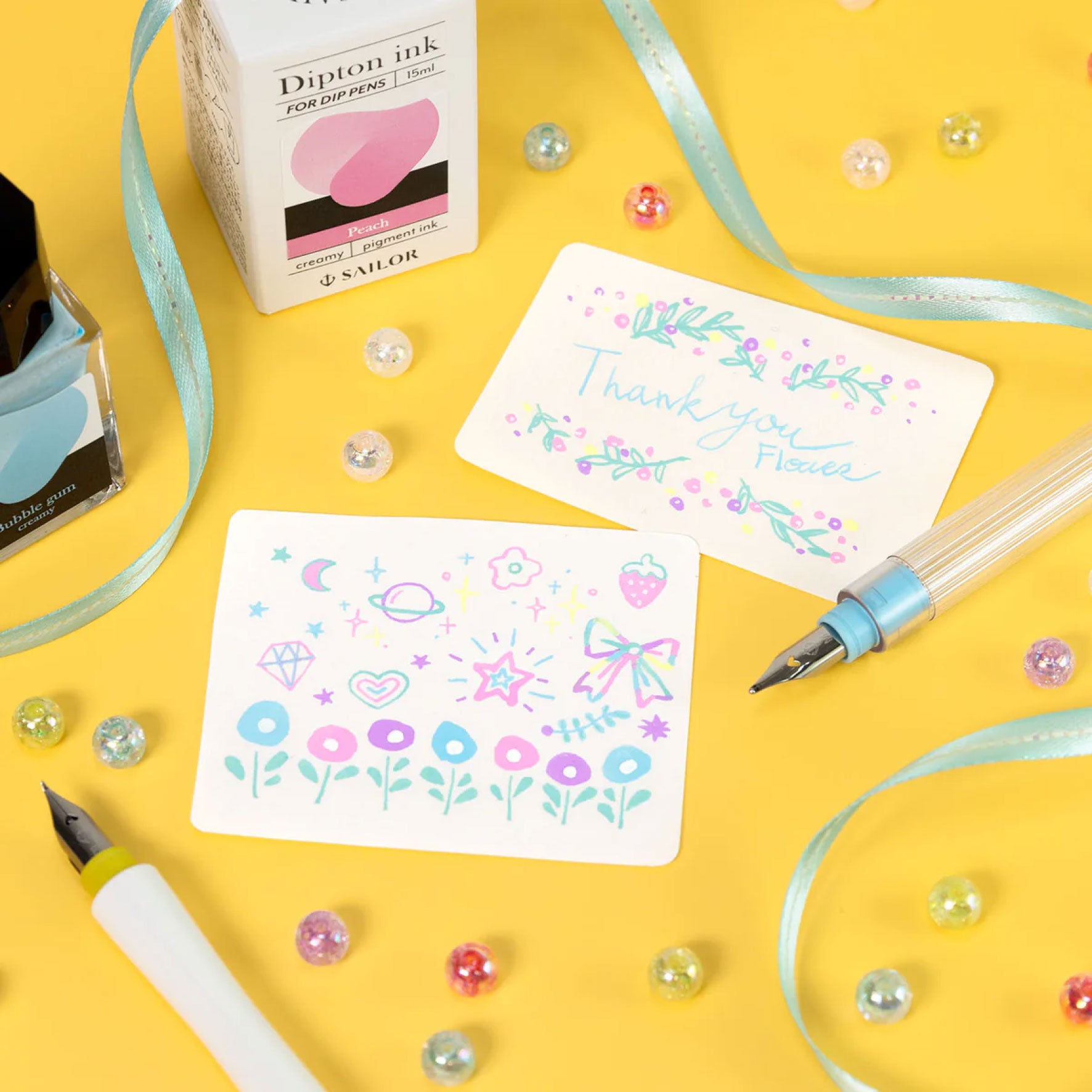 Sailor - Calligraphy Ink - Dipton - Creamy - Berry