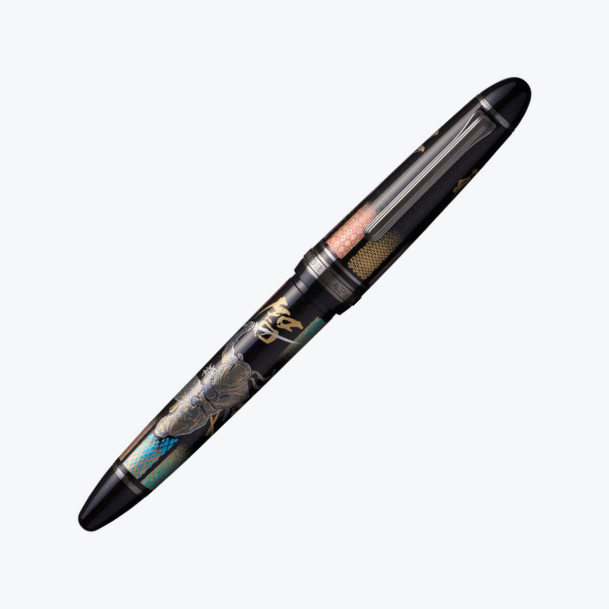 Sailor 1911 large fountain pen from the Ninja series, featuring Gojo, or the rooftop ninja motif