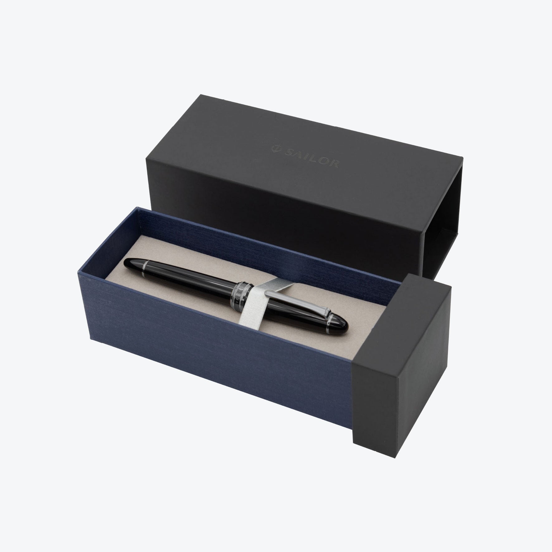 Sailor - Fountain Pen - 1911 Large - Special Nib - Naginata Togi - Black (Black Trim)
