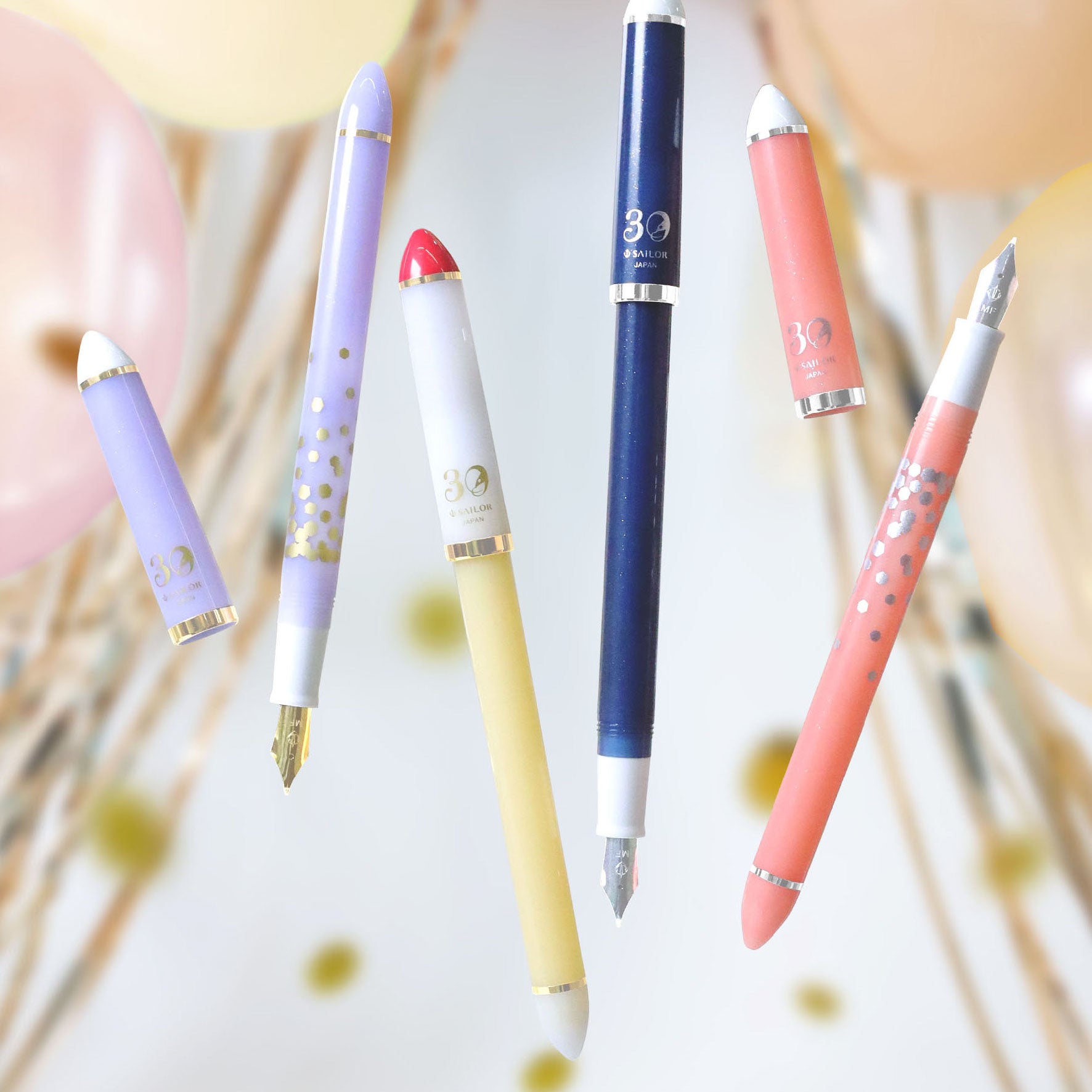 Sailor - Fountain Pen - Fude de Mannen 30th - Blue Dawn