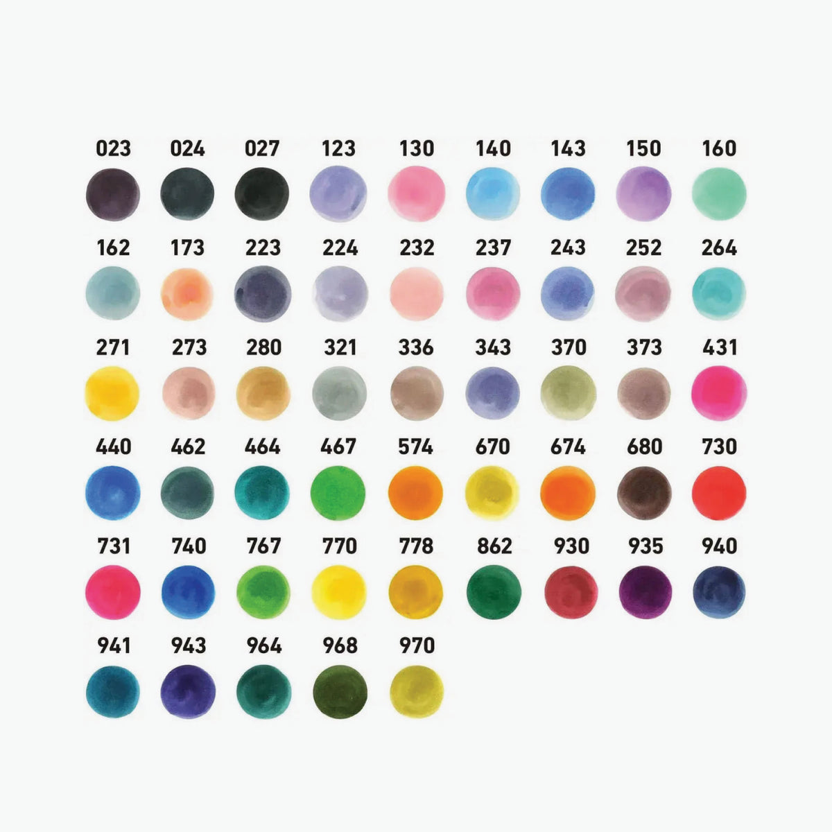 Sailor - Fountain Pen Ink - Ink Studio - Set of 50 (New Packaging)