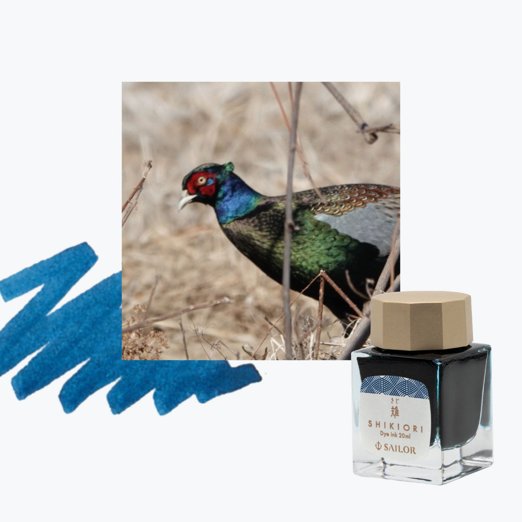 Sailor - Fountain Pen Ink - Shikiori (Noyama-no-uta) - Kiji