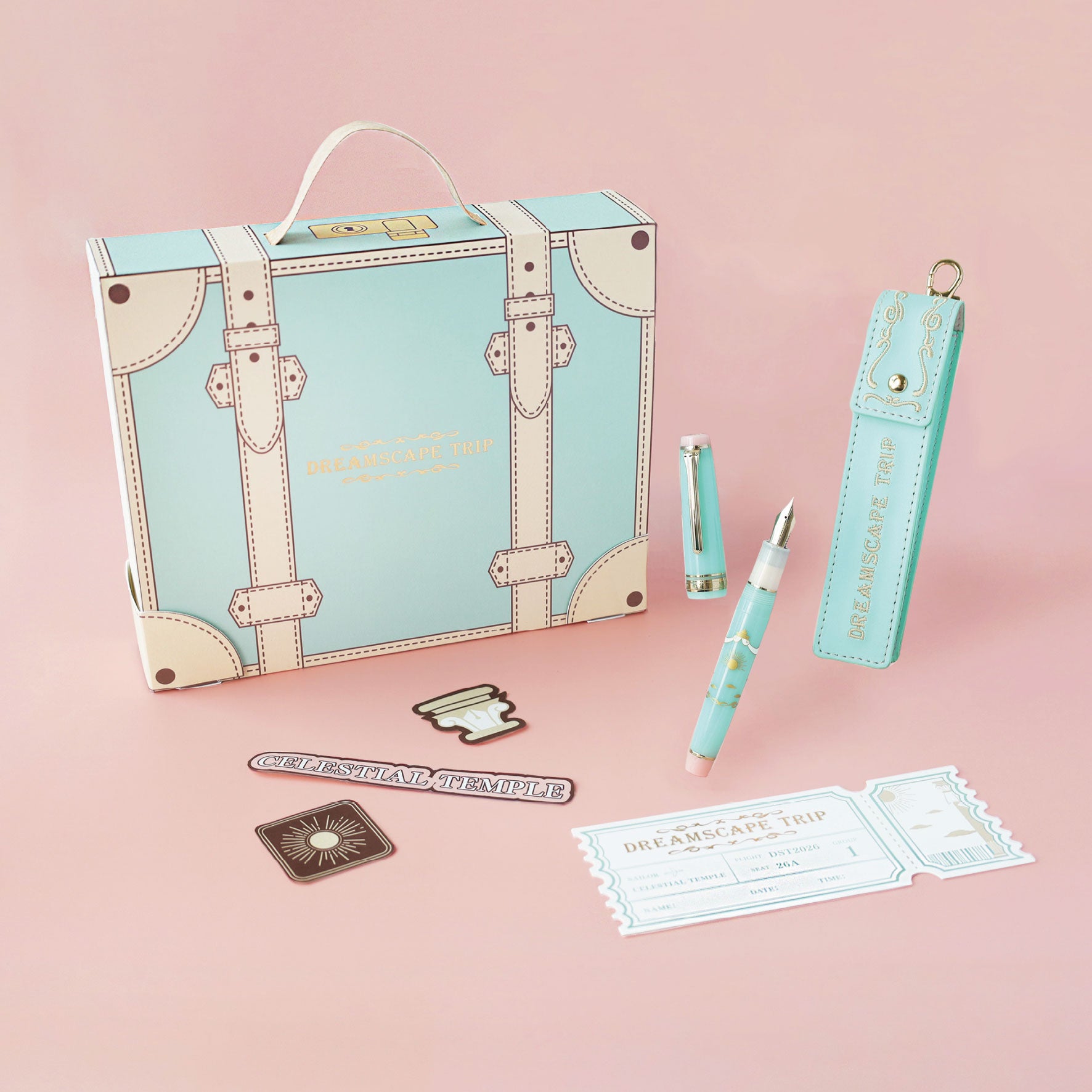 Sailor - Fountain Pen Set - ProGear - Dreamscape Trip #1 - Celestial Temple
