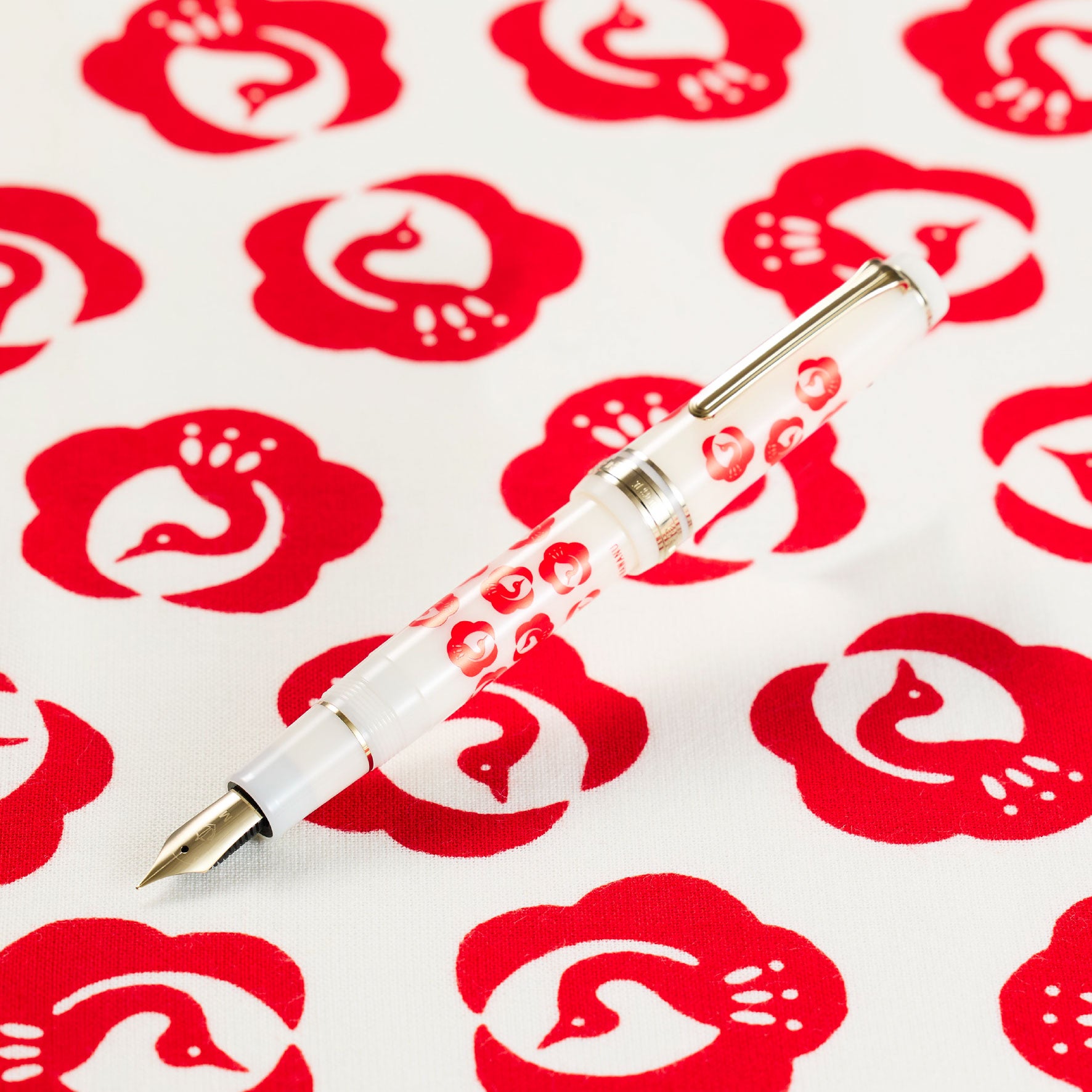 Sailor - Fountain Pen Set - ProGear - Kamawanu - Tsurumaru-ume