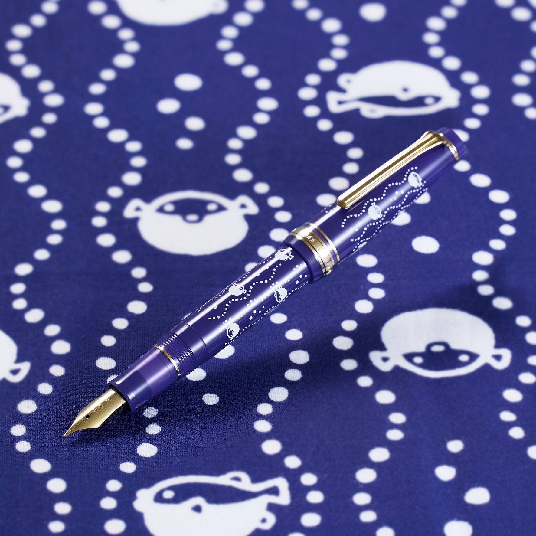 Sailor - Fountain Pen Set - ProGear - Kamawanu - Fugu-tateoke