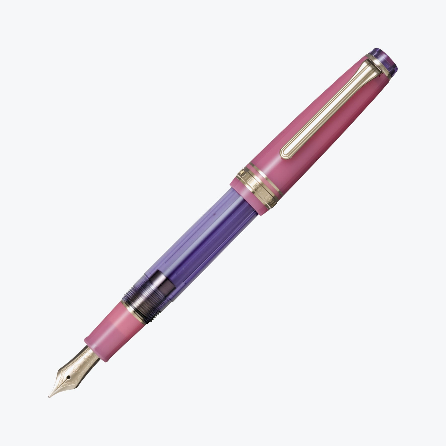 Sailor - Fountain Pen Set - ProGear Slim - Manyo #2 - Rabbit Ear Iris