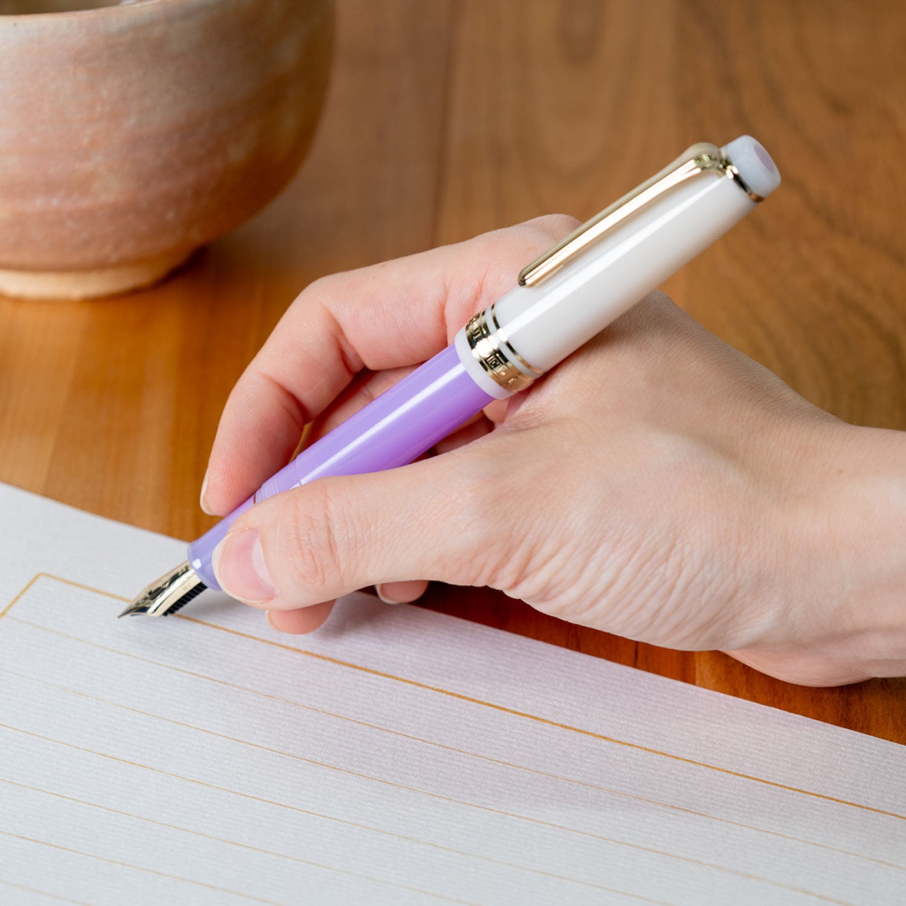 Sailor - Fountain Pen - ProGear Slim - Tea Time #5 - Nerikiri