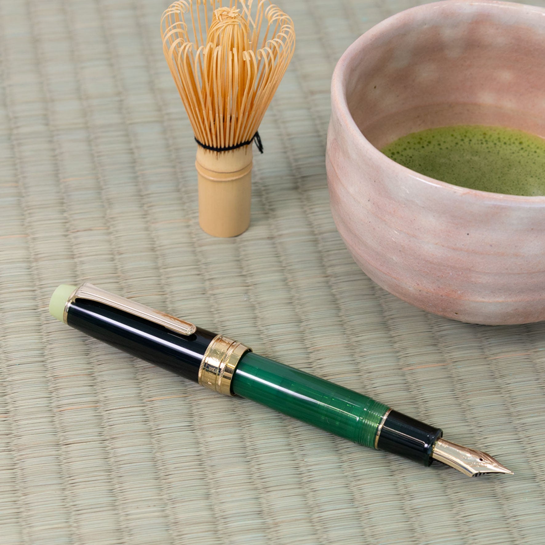 Sailor - Fountain Pen - King ProGear - Tea Time #5 - Matcha