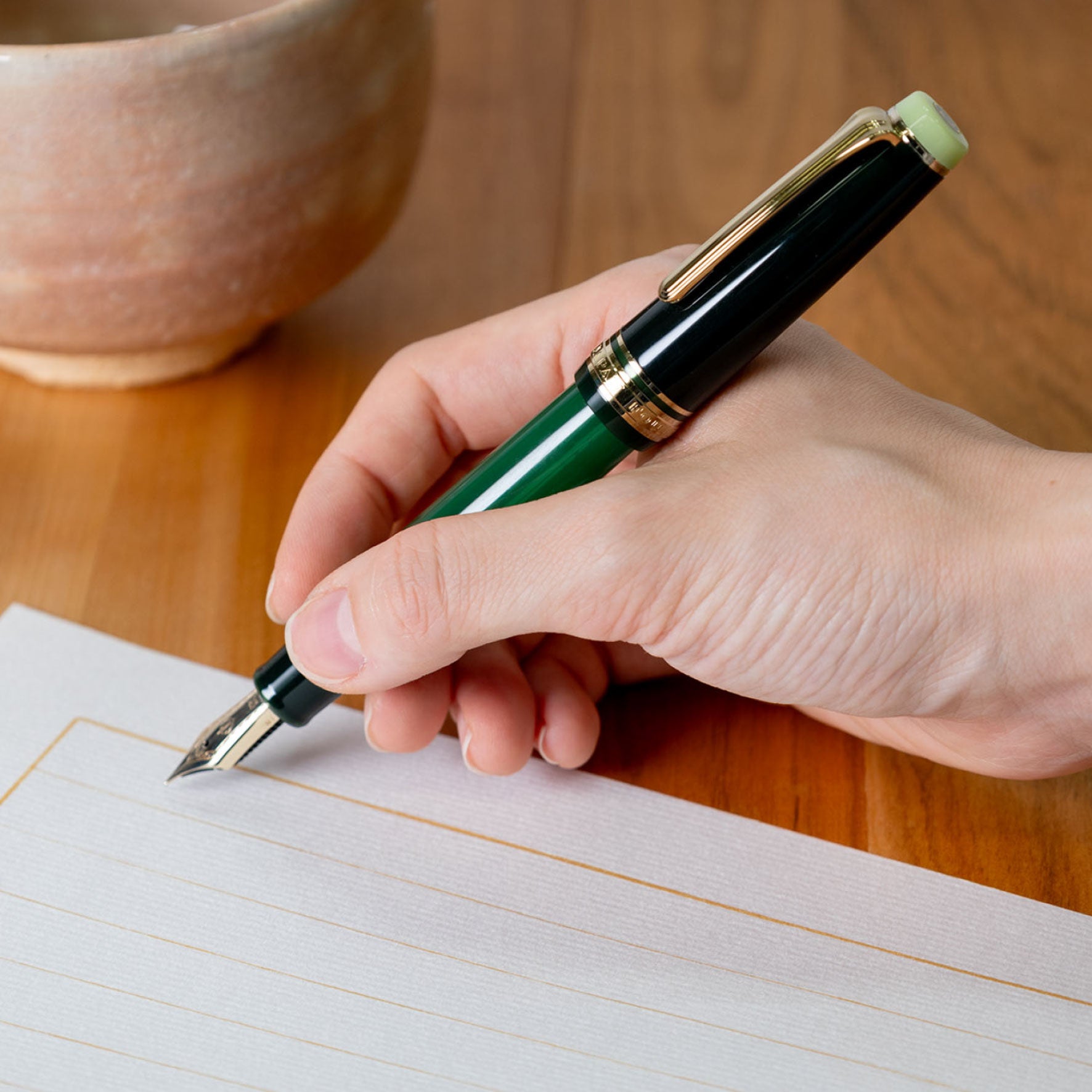 Sailor - Fountain Pen - ProGear - Tea Time #5 - Matcha