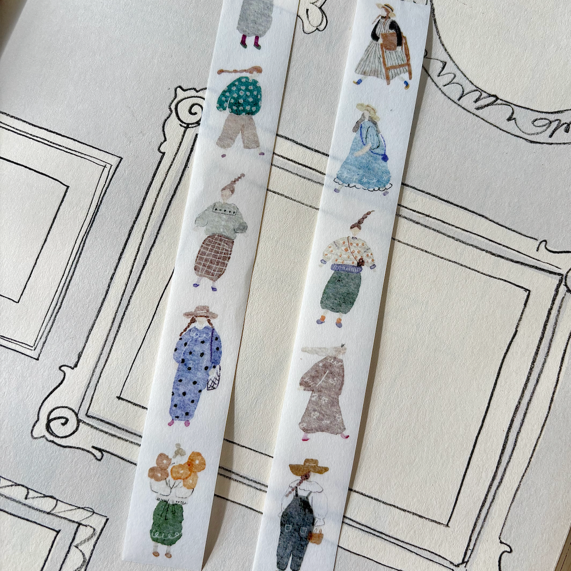 Pion - Washi Tape - Artsy Girl (Glossy PET)