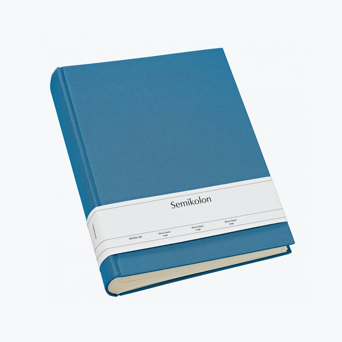 Semikolon - Photo Album - Heritage - Large - Azzurro <Outgoing>