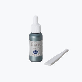 Shachihata - Stamp Ink Refill - Iromoyo Kosai - Silver