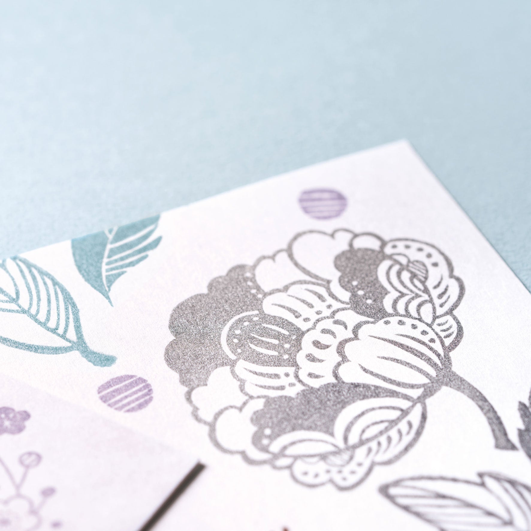 Shachihata - Stamp Ink Refill - Iromoyo Kosai - Silver