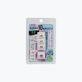 Shachihata - Stamp - Nototo 10 Exclusive - Travel