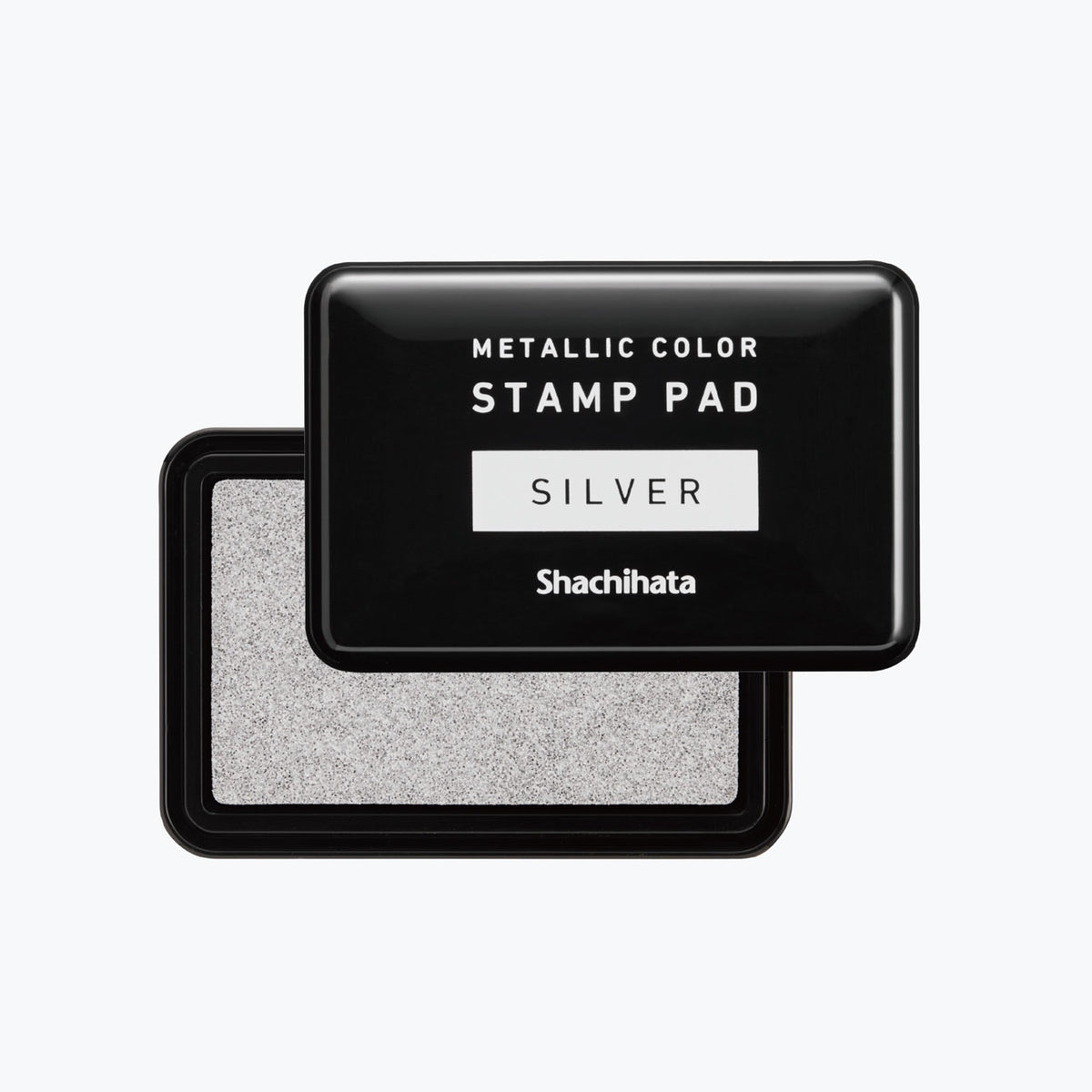 Shachihata - Stamp Pad - Metallic - Silver
