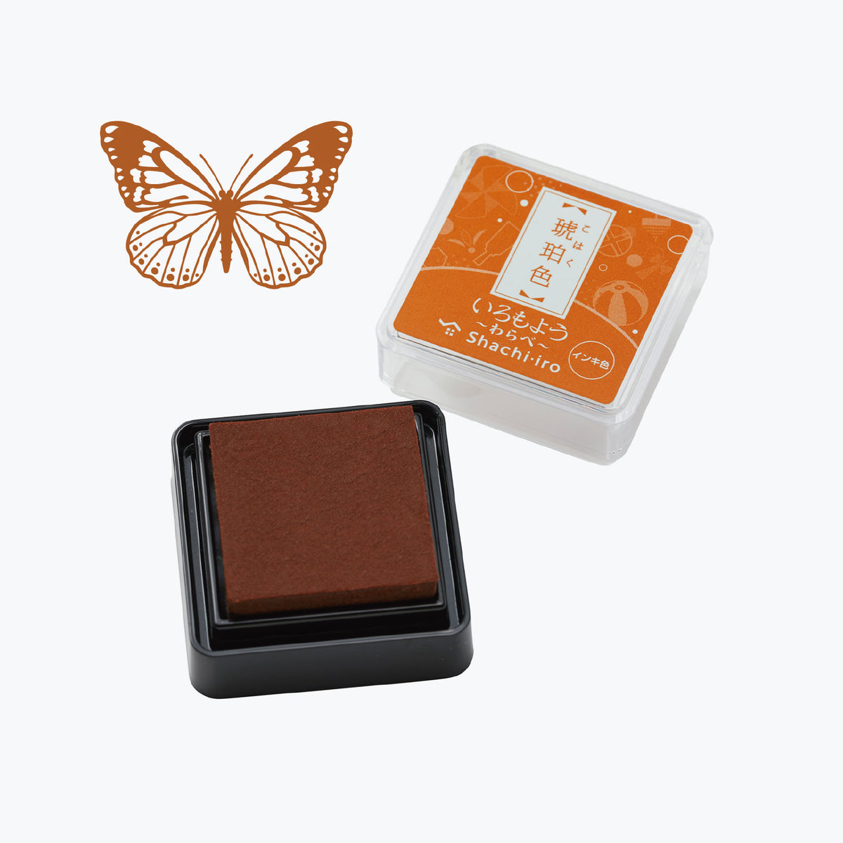 Shachihata - Stamp Pad - Oil-Based Ink - Iromoyo - Mini - HAC-S1-AB