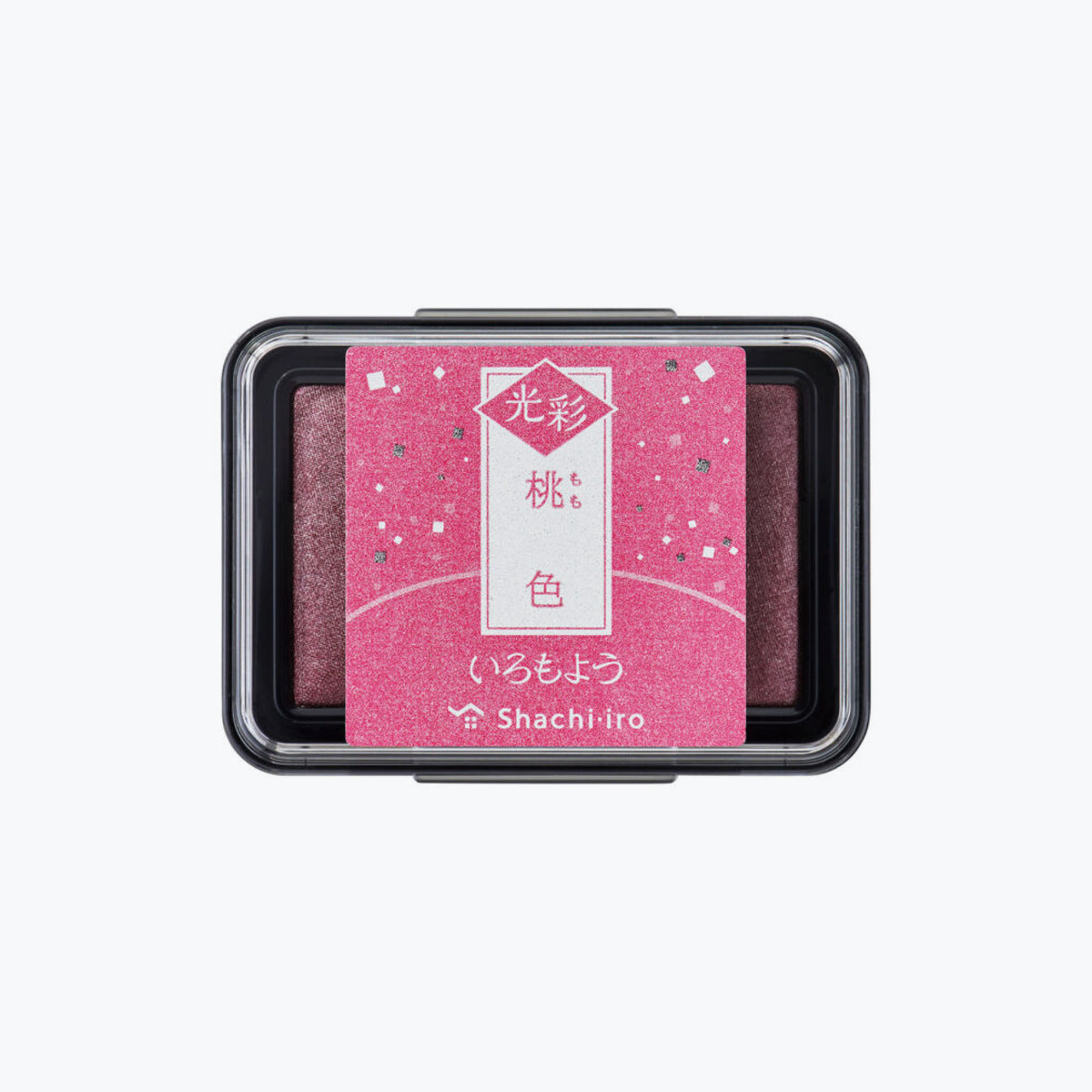 Shachihata - Stamp Pad - Oil-Based Ink - Iromoyo Kosai - Peach