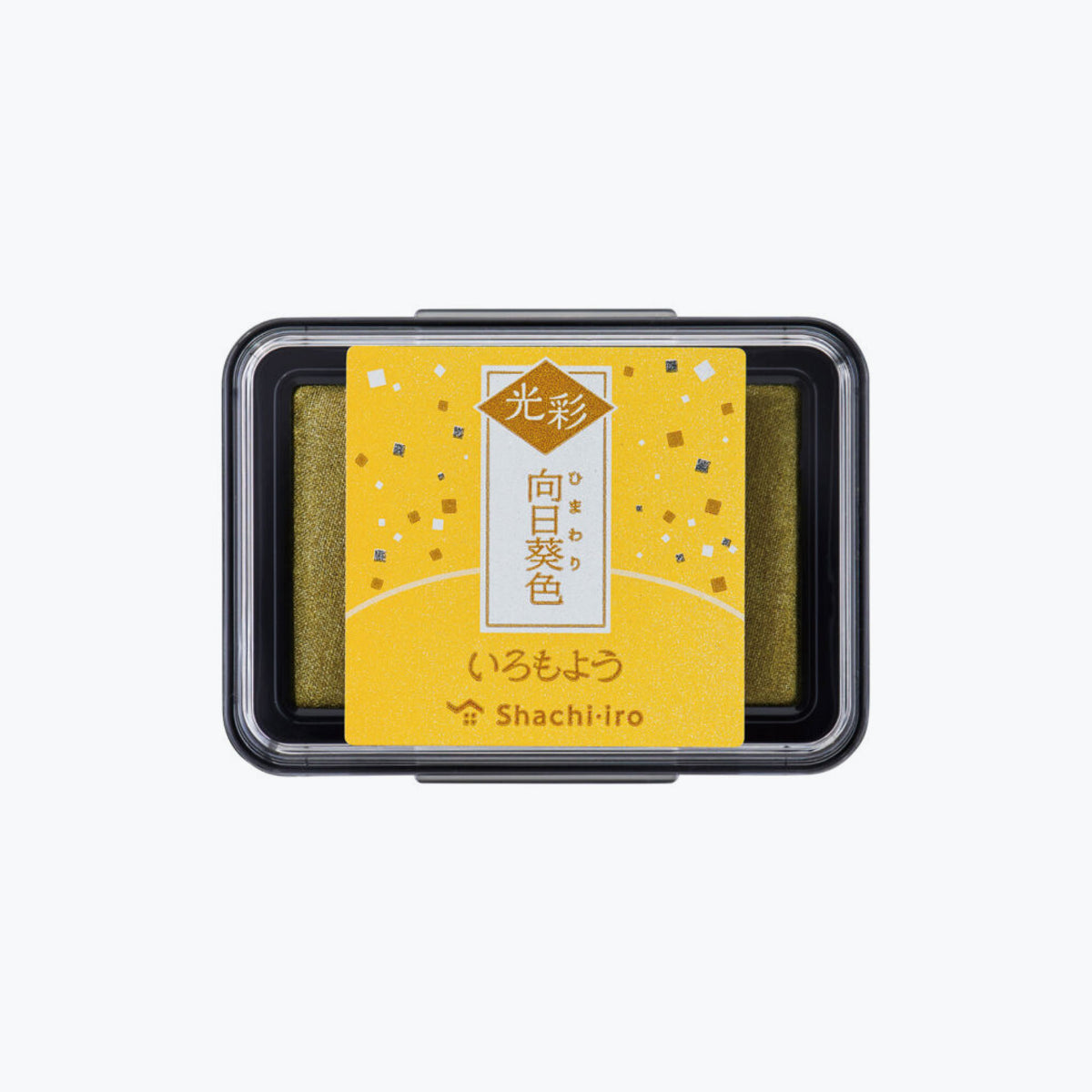 Shachihata - Stamp Pad - Oil-Based Ink - Iromoyo Kosai - Sunflower