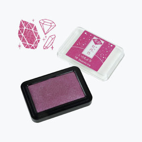 Shachihata - Stamp Pad - Oil-Based Ink - Iromoyo Kosai - Peony