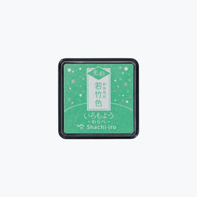 Shachihata - Stamp Pad - Iromoyo Kosai - Mini - Young Bamboo