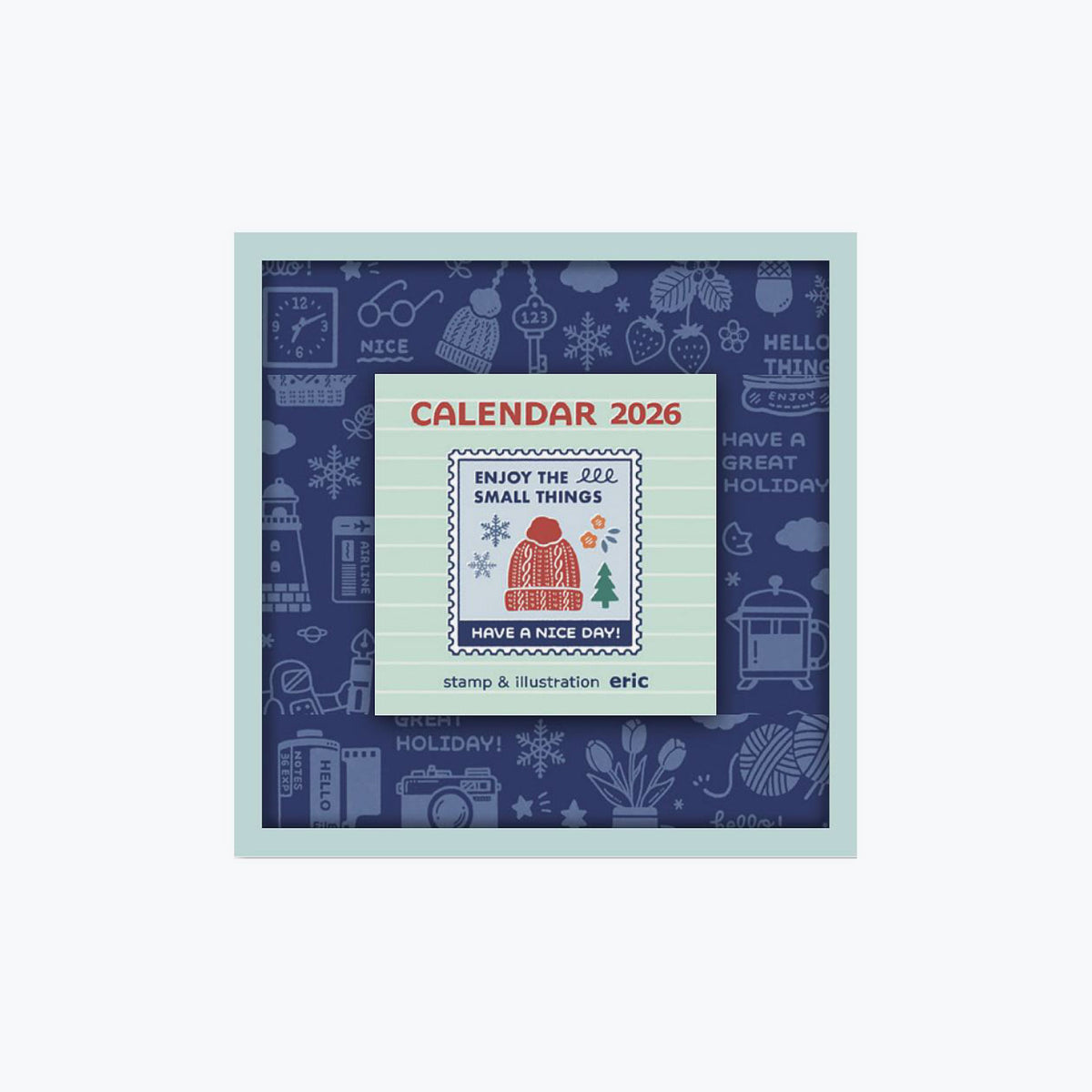 Shinnippon Calendar - 2026 Calendar - Eric - Daily - Mini