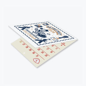 Shinnippon Calendar - 2026 Calendar - Retro Post - Wall-Hanging - Mini