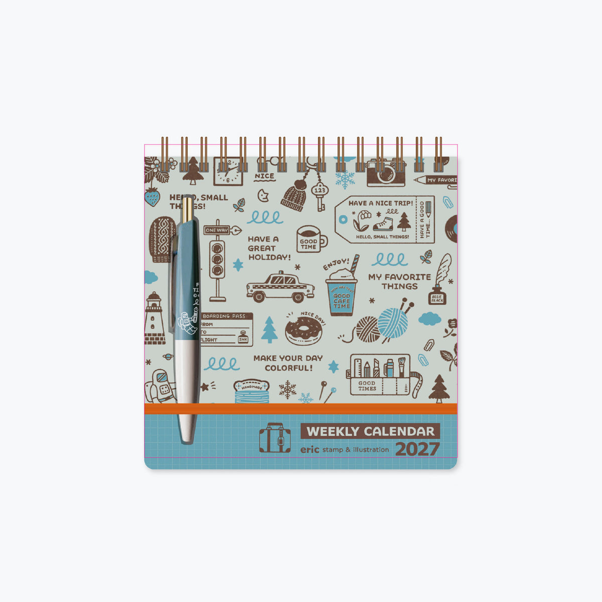 Shinnippon Calendar - 2027 Calendar - Eric - Scribble