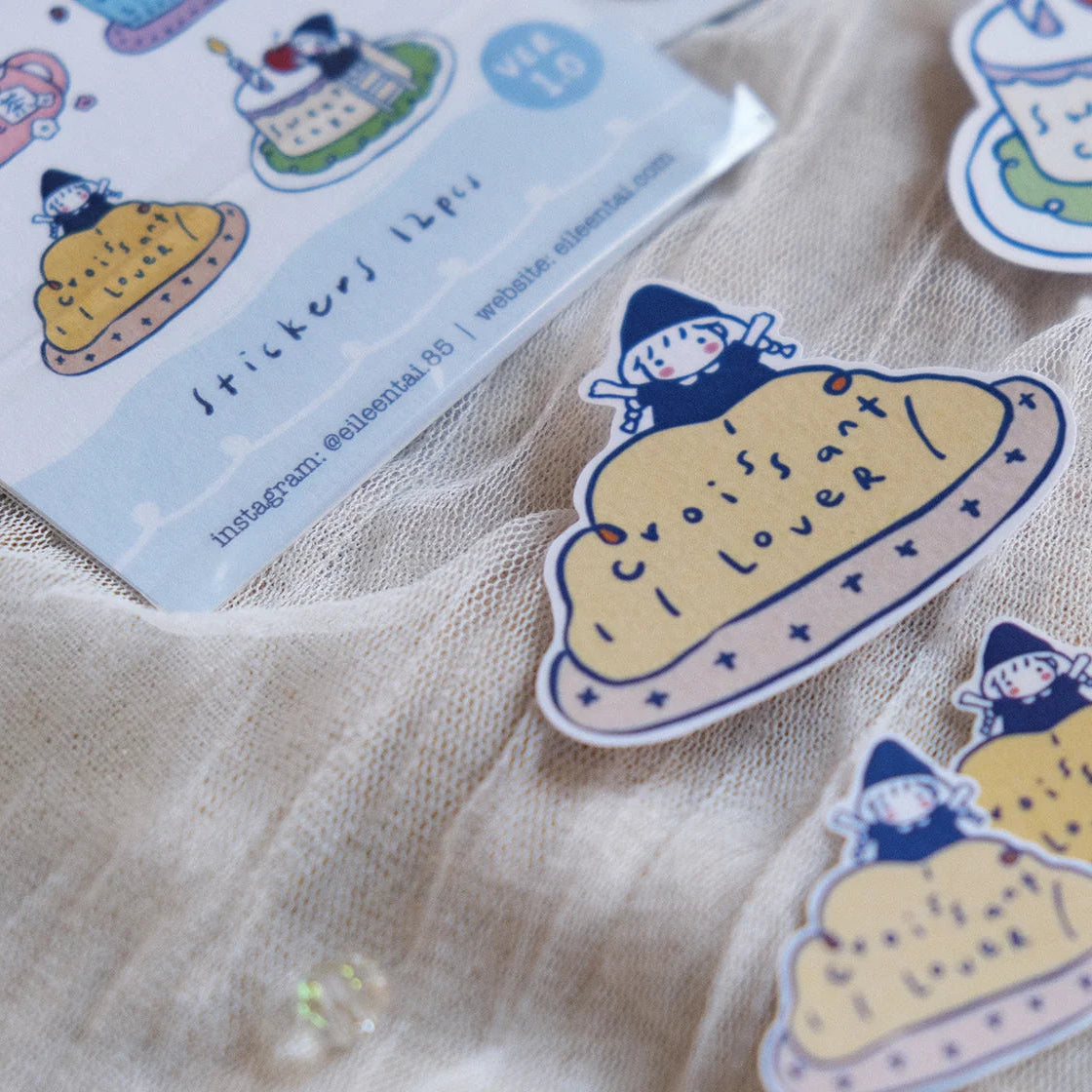 Eileen Tai - Planner Sticker - Colourful With Florals